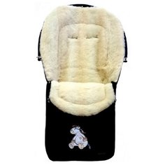Конверт-мешок Womar North pole в коляску 95 см 12 черный