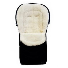 Конверт-мешок Womar Black Frost в коляску 95 см 12 черный