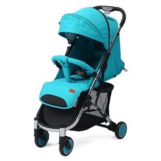 Прогулочная коляска Nuovita Snello turchese di velluto