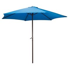 Зонт ECOS GU-01 купол 270 см, высота 240 см синий