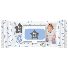 Влажные салфетки Be2Me Детские пластиковая крышка 54 шт.