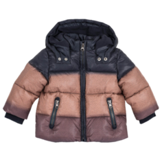 Пуховик Chicco размер 86, коричневый