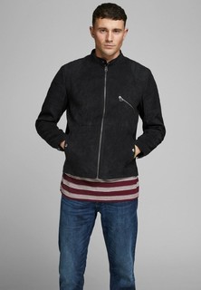 Куртка кожаная Jack & Jones