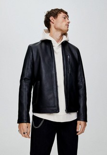Куртка кожаная Pull&Bear