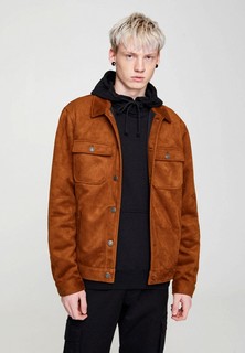 Куртка кожаная Pull&Bear