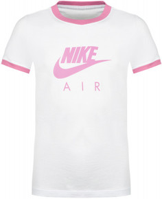 Футболка для девочек Nike Air, размер 128-137