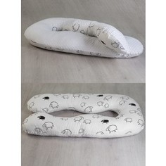 Подушка для беременных AmaroBaby Анатомическа 340х72 (Овечки)