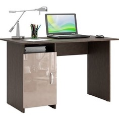 Стол письменный Мастер Милан-8 глянец (венге-капучино) МСТ-СДМ-08-ГЛ