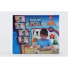 Набор для творчества 1Toy Aqua Pixels Идем в поход 780 деталей Т13070
