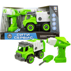 Машинка на радиоуправлении 1Toy Сити-сервис экослужба Т16967