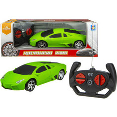 Машинка на радиоуправлении 1Toy Спортавто матовый зеленый Т13852