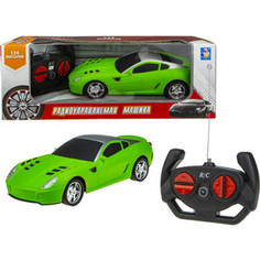 Машинка на радиоуправлении 1Toy Спортавто матовый зеленый Т13848