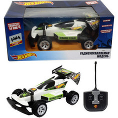 Машинка на радиоуправлении 1Toy багги скорость - 14км/ч со светом на батарейках белая Т10976