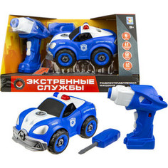 Машинка на радиоуправлении 1Toy Экстренные службы патрульная на радиуправлении Т16961