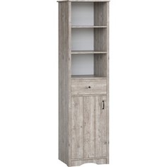 Стеллаж WOODCRAFT Лофт 1.1 1 ящик 1 дверь
