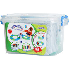 Гибкий трек 1Toy Большое путишествие 102 деталей Т10201