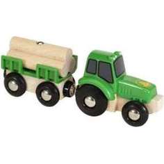 Brio Трактор с бревнами (33799)