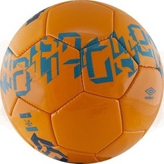 Мяч футбольный Umbro Veloce Supporter 20905U-GK7, р.4, оранжево-синий