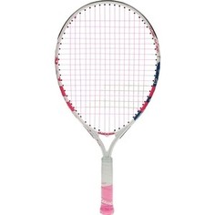 Ракетка для большого тенниса Babolat BFLY Gr000, 140243, для детей 5-7 лет, бело-розово-синий