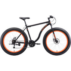 Велосипед Black One Monster 26 D чёрный/оранжевый 18
