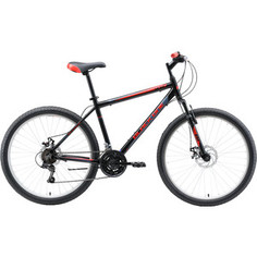 Велосипед Black One Onix 26 D Alloy чёрный/серый/красный 20