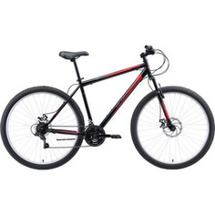 Велосипед Black One Onix 29 D чёрный/красный/серый 22