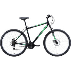 Велосипед Black One Onix 29 D Alloy чёрный/серый/зелёный 22