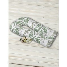 Подушка для беременных AmaroBaby Exclusive Soft Collection U - образная 340х35 (Папоротники)