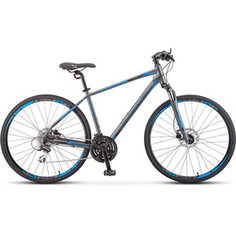 Велосипед Stels Cross-150 D Gent 28 (V010) 18.5 антрацитовый
