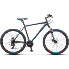 Велосипед Stels Navigator-700 MD 27.5 (F010) 19 серебристый/синий
