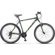 Велосипед Stels Navigator-700 V 27.5 (V020) 17.5 черный/зеленый