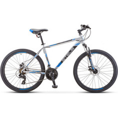 Велосипед Stels Navigator-500 MD 26 (F010) 20 серебристый/синий