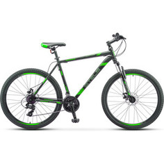 Велосипед Stels Navigator-700 MD 27.5 (F010) 17.5 черный/зеленый