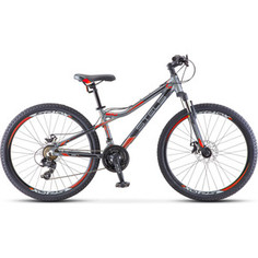 Велосипед Stels Navigator-610 MD 26 (V040) 16 антрацитовый/красный