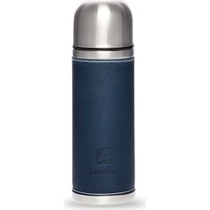 Термос с кожаной вставкой 0.5 л Арктика синий 108-500