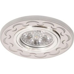 Светильник Imex IL.0030.0102 MR16+LED 3W 4000K, встраиваемый акрил, CH/WH+CH
