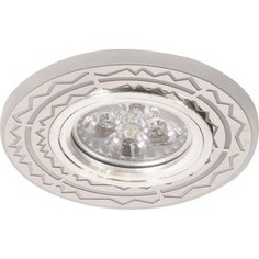 Светильник Imex IL.0030.0302 MR16+LED 3W 4000K, встраиваемый акрил, CH/WH+CH