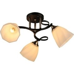 Люстра потолочная Imex MD.3215-3-S BK 3*60Вт E27