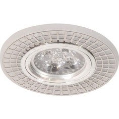 Светильник Imex IL.0030.0602 MR16+LED 3W 4000K, встраиваемый акрил, CH/WH+CH
