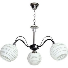 Люстра подвесная Imex MD.3104-3-P BK 3*60Вт E27