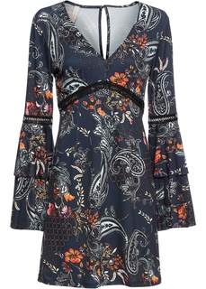 Платье с узором Bonprix