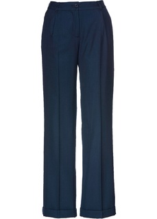 Брюки с долей шерсти Bonprix