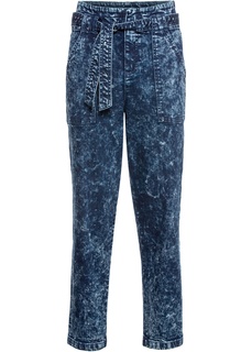 Джинсы пейпер бэг Bonprix