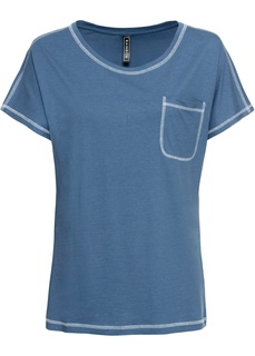 Футболка с контрастными швами Bonprix