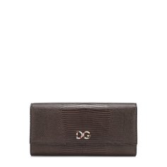 Кожаный кошелек с клапаном Dolce & Gabbana