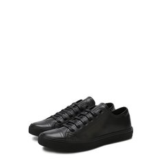 Кожаные кеды Bedford на шнуровке Saint Laurent