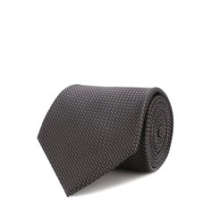 Шелковый галстук с узором Brioni
