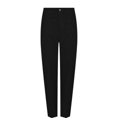 Однотонные укороченные брюки из хлопка Golden Goose Deluxe Brand