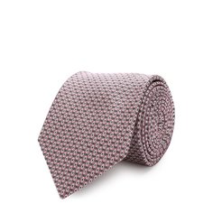 Шелковый галстук с узором Brioni
