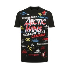 Хлопковая футболка Dsquared2